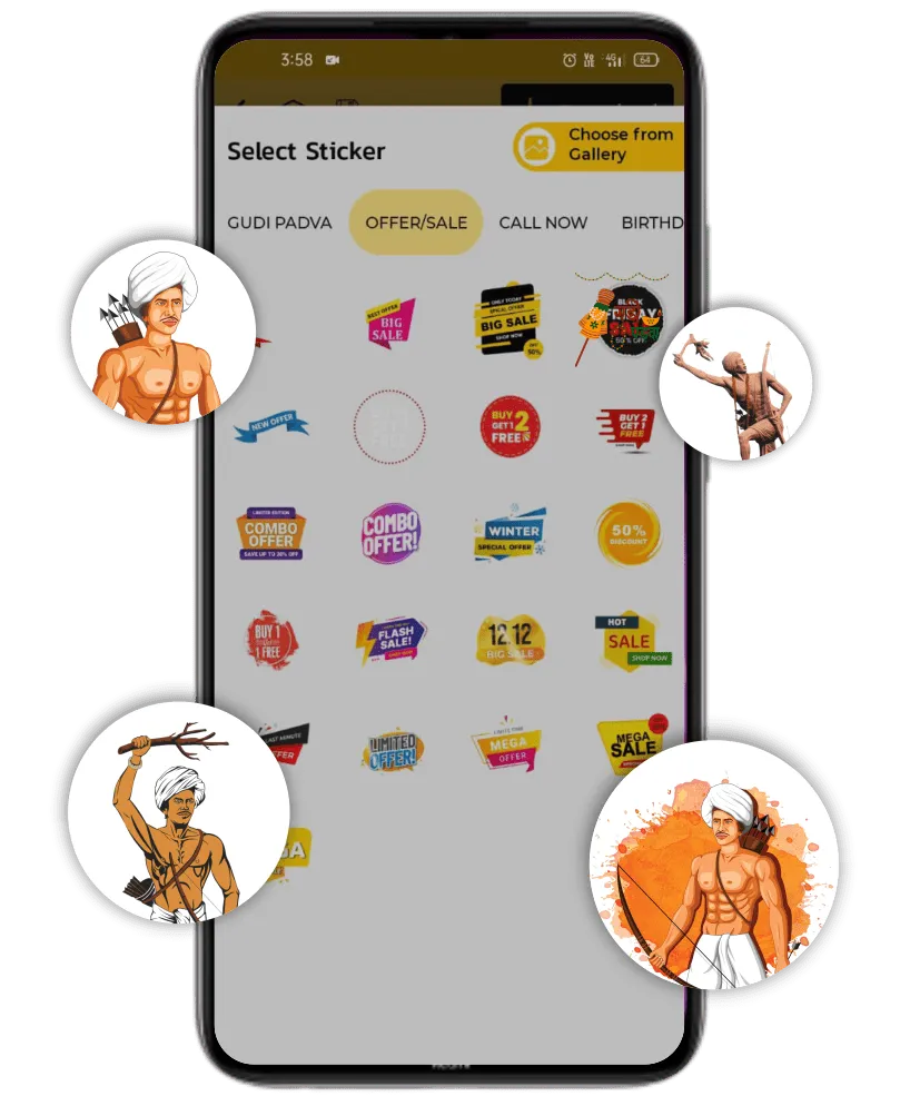 Birsa Munda Punyatithi GIF stickers